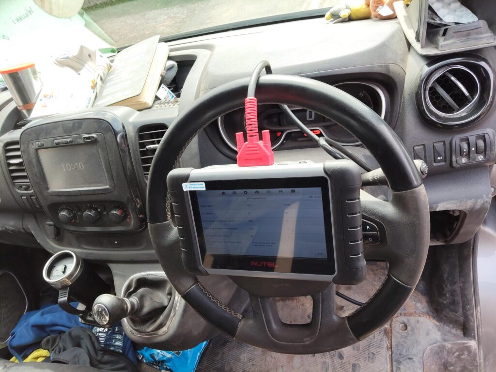 Vauxhall Vivaro DPF Problem Along With Adblue Problem Diagnosed